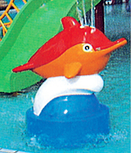 海豚喷水